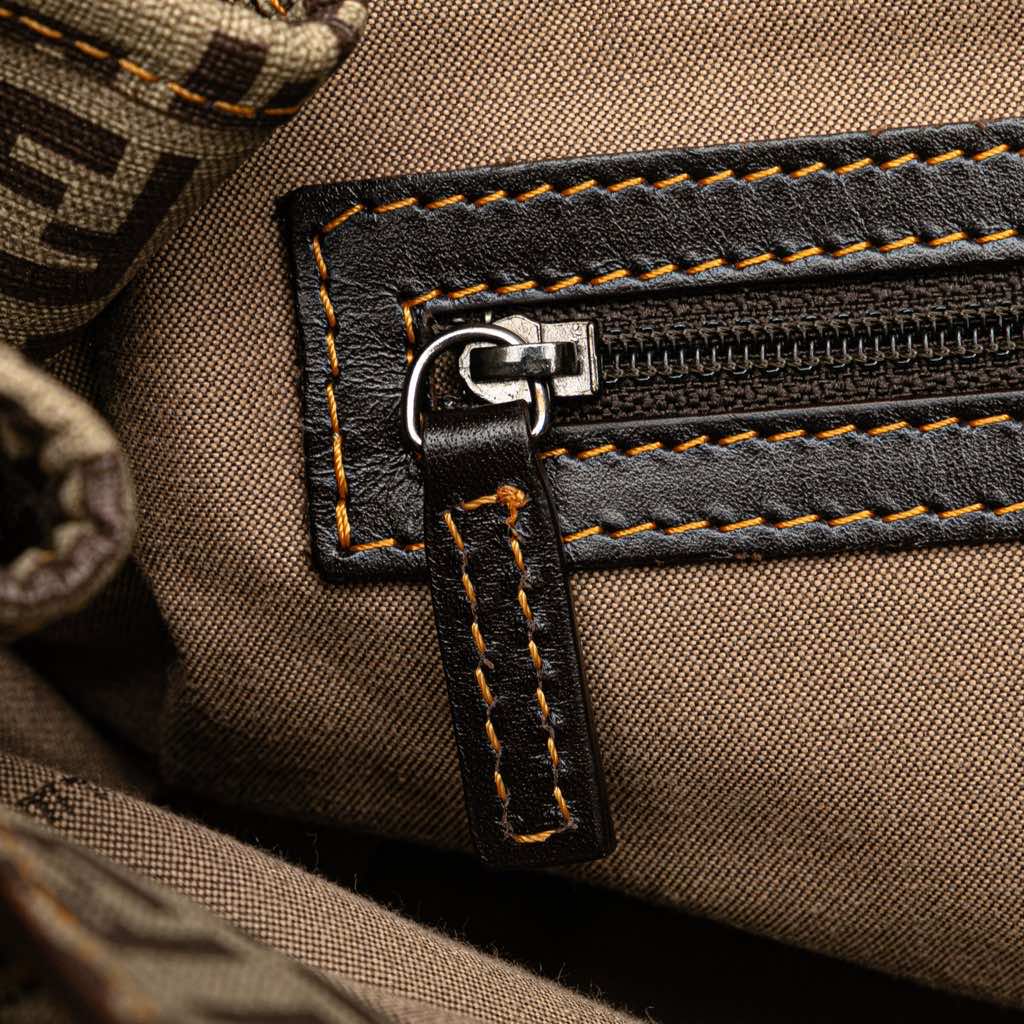 Fendi Zucchino Nylon and Spalmati Grande Pillow Tote - Detail 2