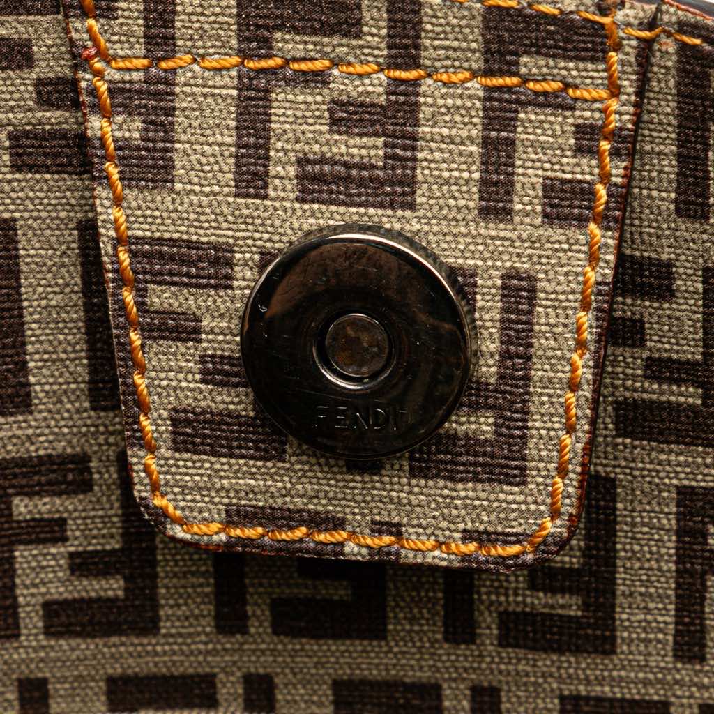 Fendi Zucchino Nylon and Spalmati Grande Pillow Tote - Image 11
