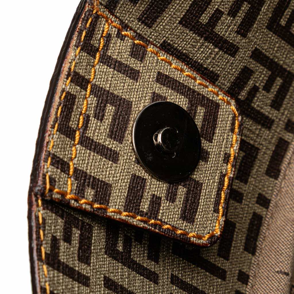 Fendi Zucchino Nylon and Spalmati Grande Pillow Tote - Image 12