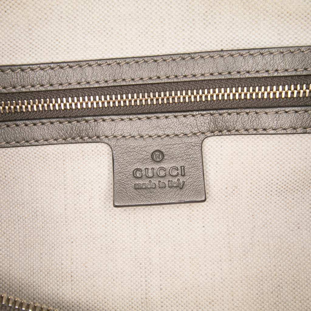 Gucci Medium GG Supreme Joy Unicef Snowman in Africa Boston Bag - 5