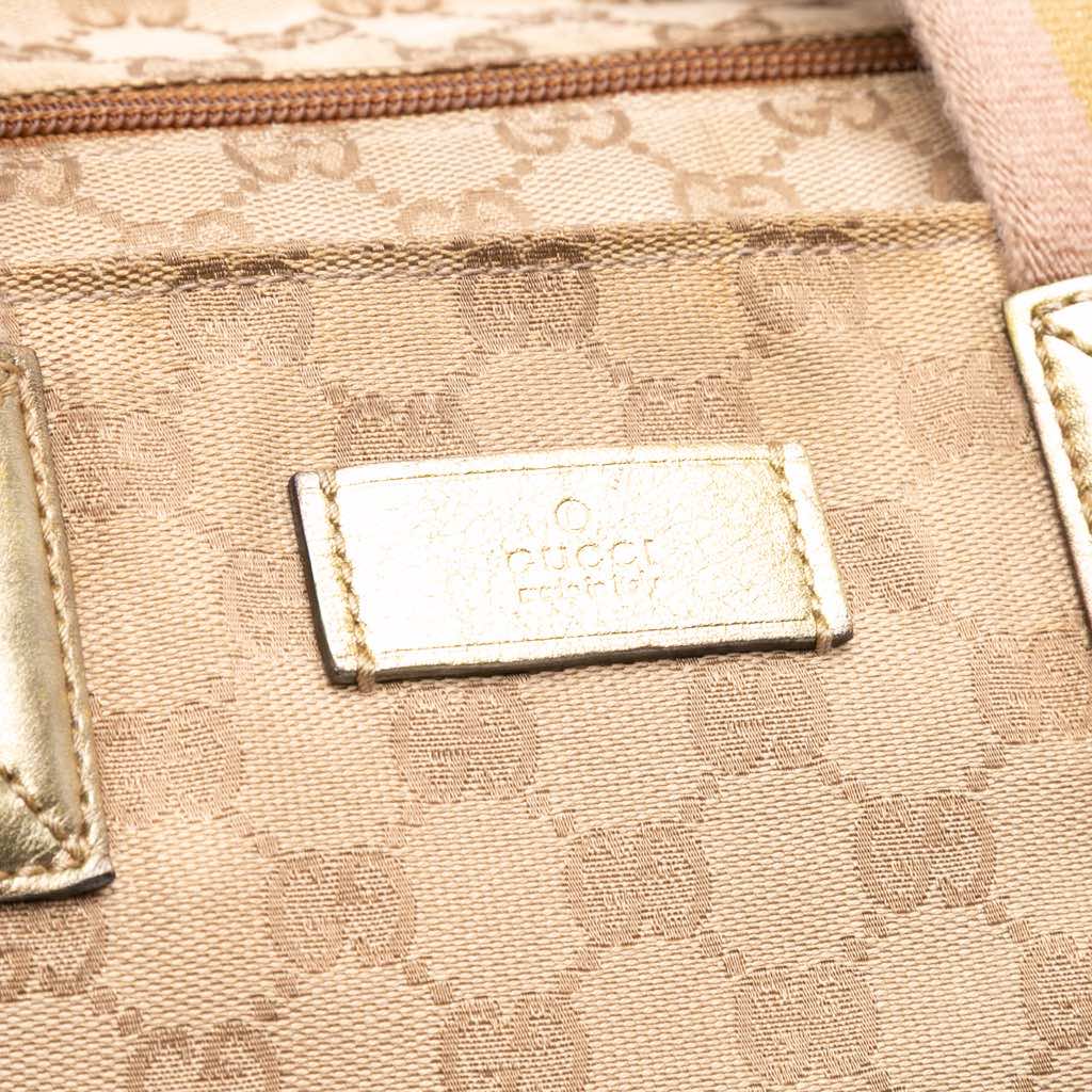 Gucci GG Canvas Web Tote - Image 13