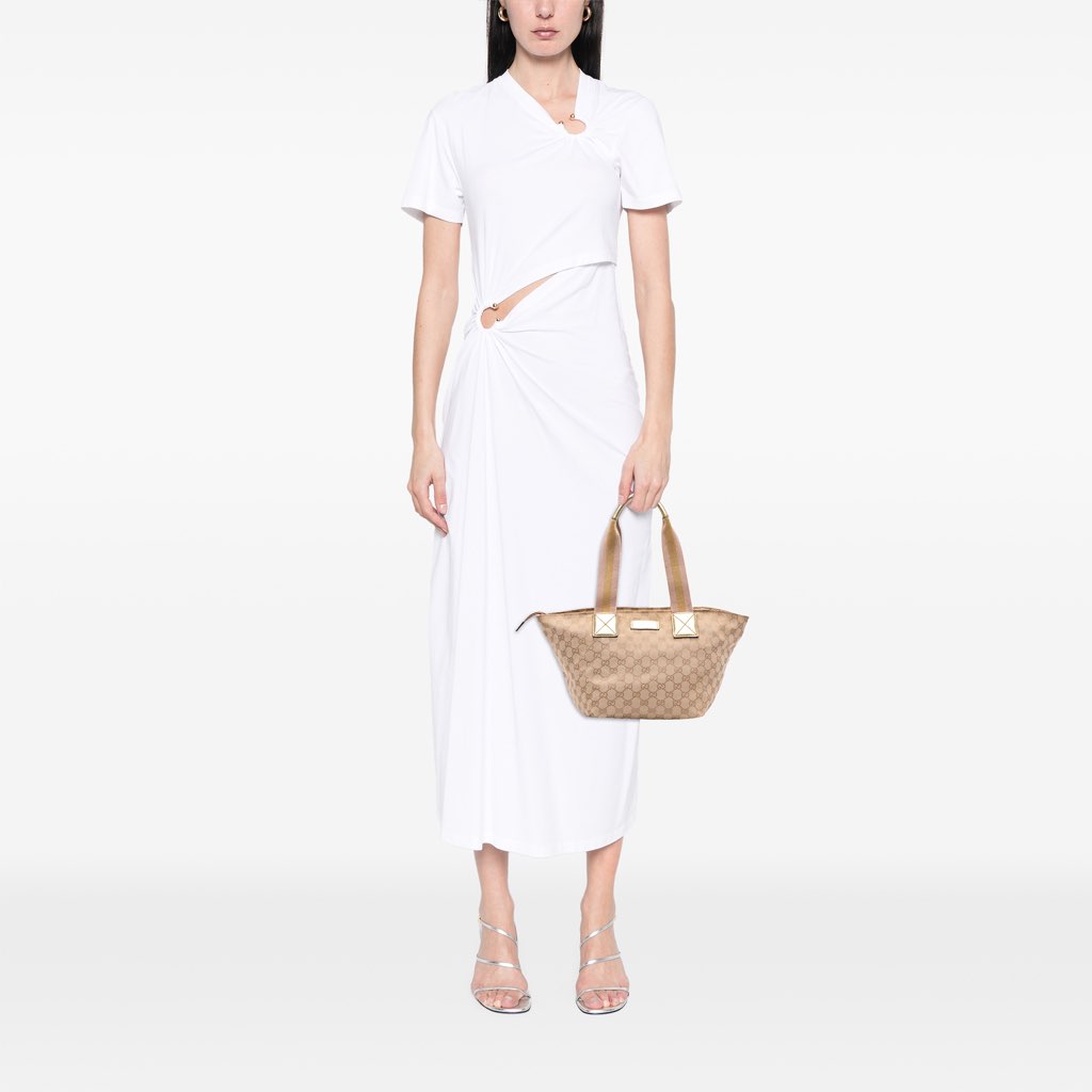 Gucci GG Canvas Web Tote - Image 15