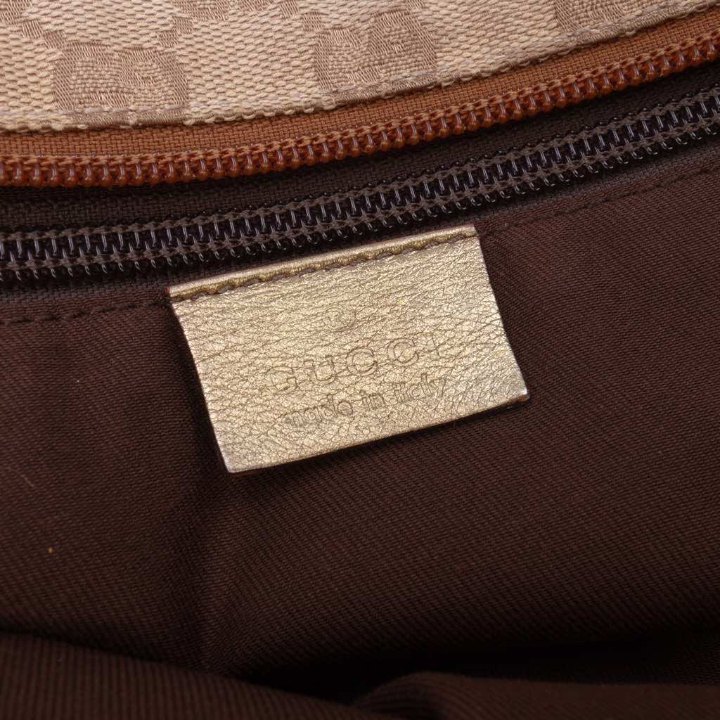 Gucci GG Canvas Web Tote - Detail 1