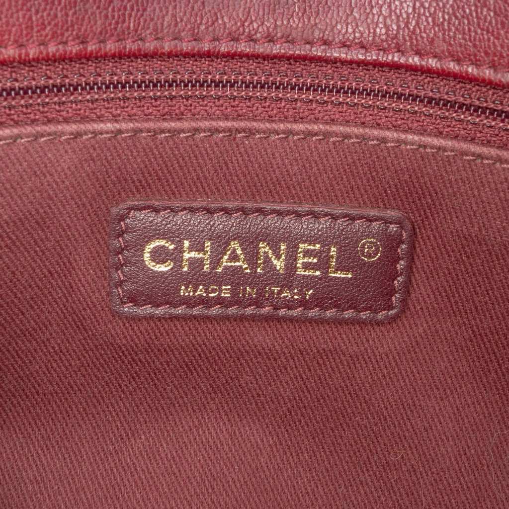 Chanel Paris-Salzburg Medium Patent Goatskin CC Eyelet Flap - 5
