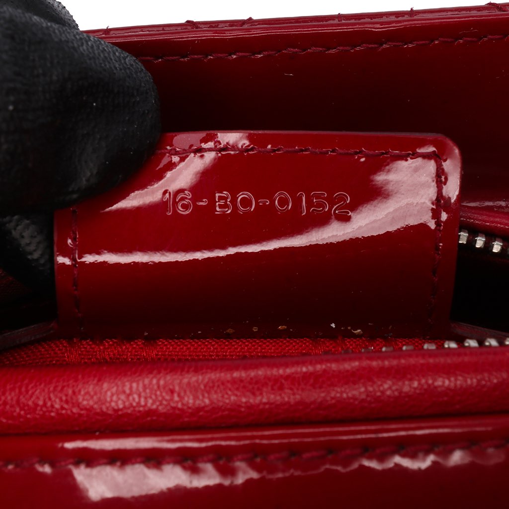 Dior Medium Patent Cannage Lady Dior - 5