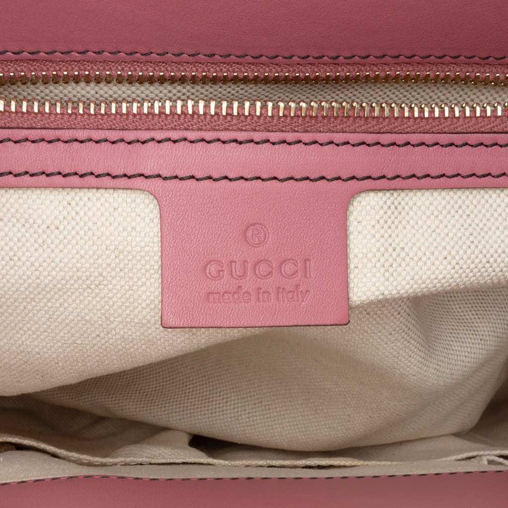 Gucci Large Guccissima Emily Shoulder Bag - Side view