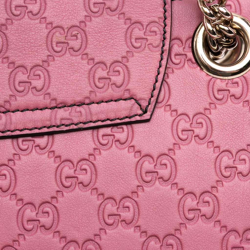 Gucci Large Guccissima Emily Shoulder Bag - Image 10