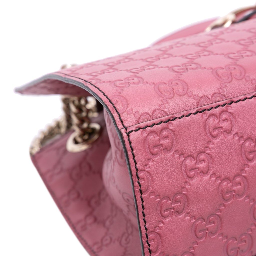 Gucci Large Guccissima Emily Shoulder Bag - Image 12