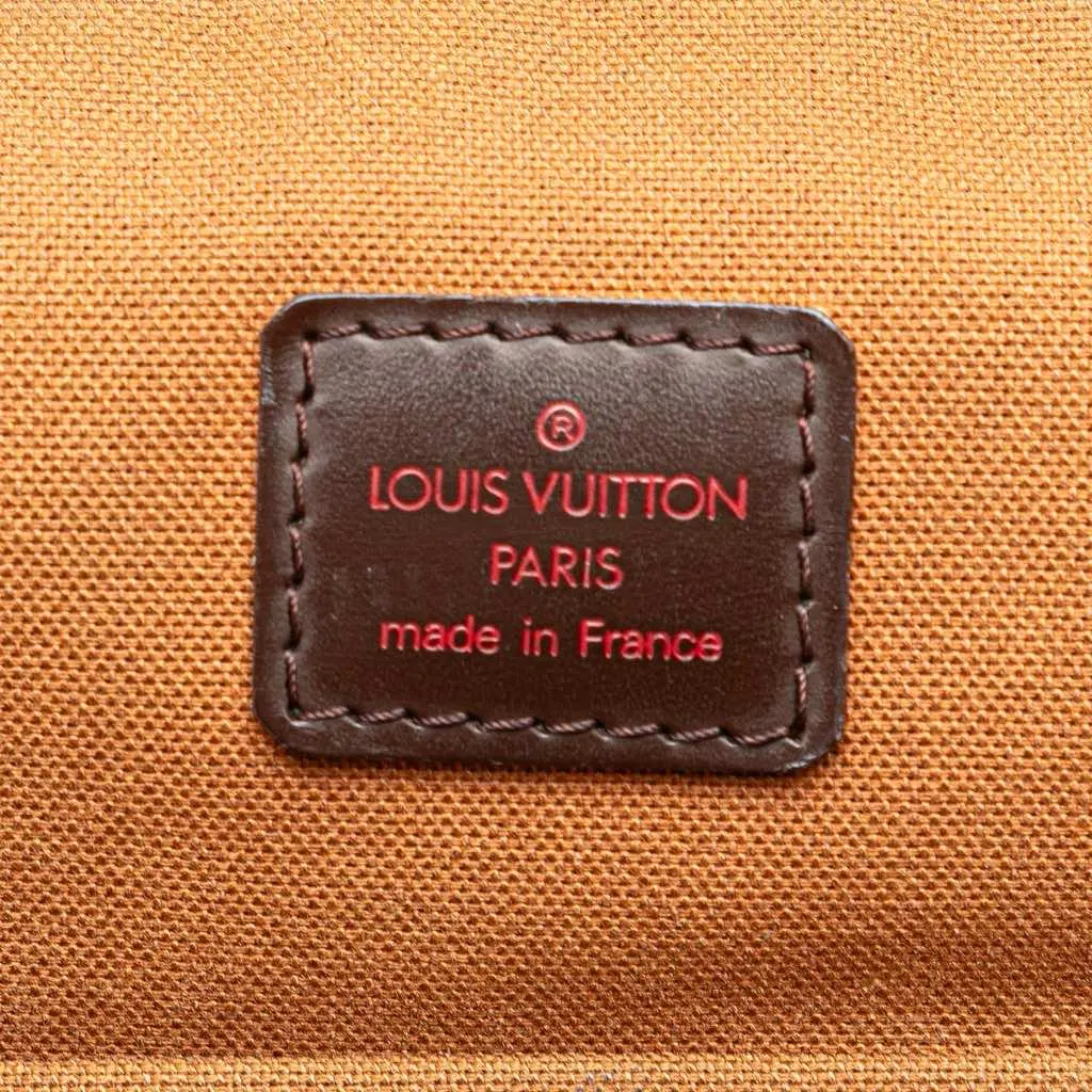 Louis Vuitton Damier Ebene Dorsoduro Brown Canvas Good - Box View