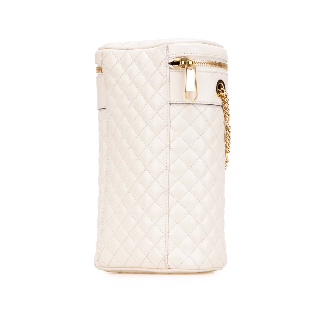 Gucci Calfskin Trapuntata Zumi Convertible Bag - Back view