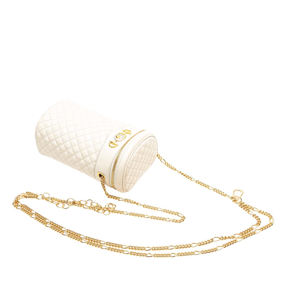 Gucci Calfskin Trapuntata Zumi Convertible Bag - Image 13