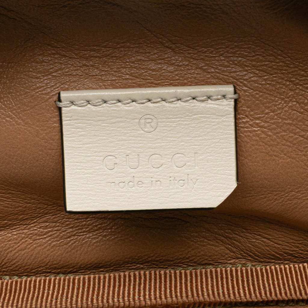 Gucci Calfskin Trapuntata Zumi Convertible Bag - Side view