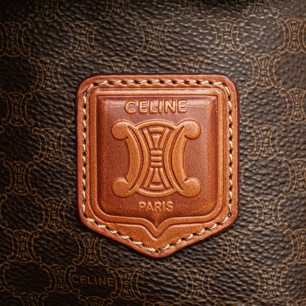 Celine Macadam Coated Canvas Satchel - Detail 2