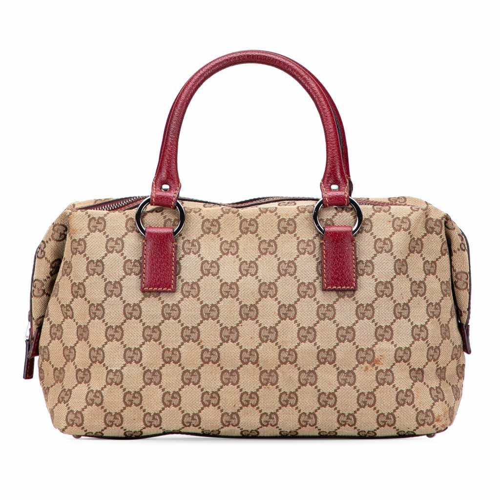 Gucci GG Canvas Boston Bag
