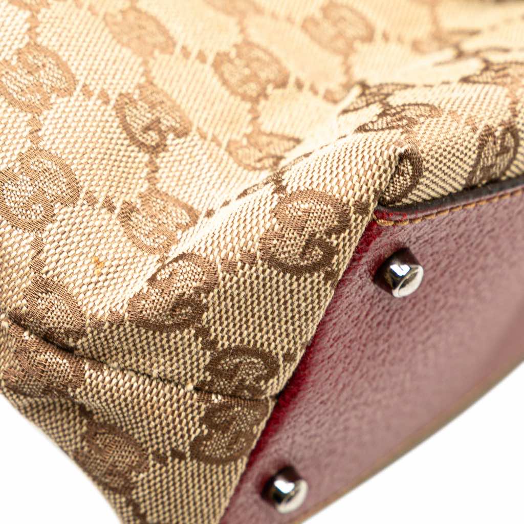 Gucci GG Canvas Boston Bag - Image 11