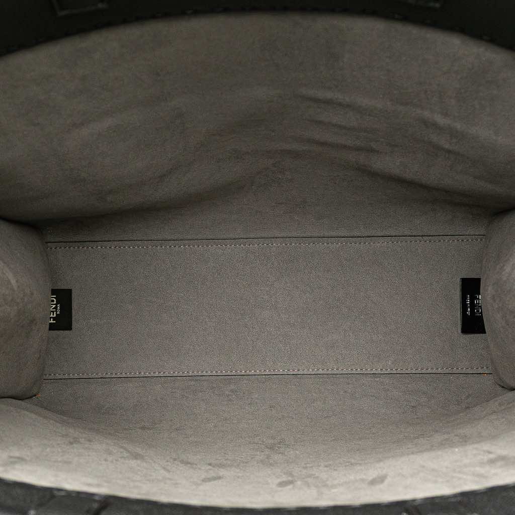 Fendi Medium Leather Roma Go To Shopper Satchel - 4