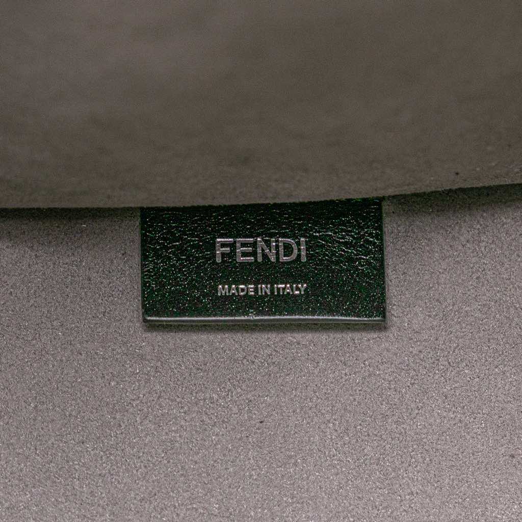 Fendi Medium Leather Roma Go To Shopper Satchel - Side view