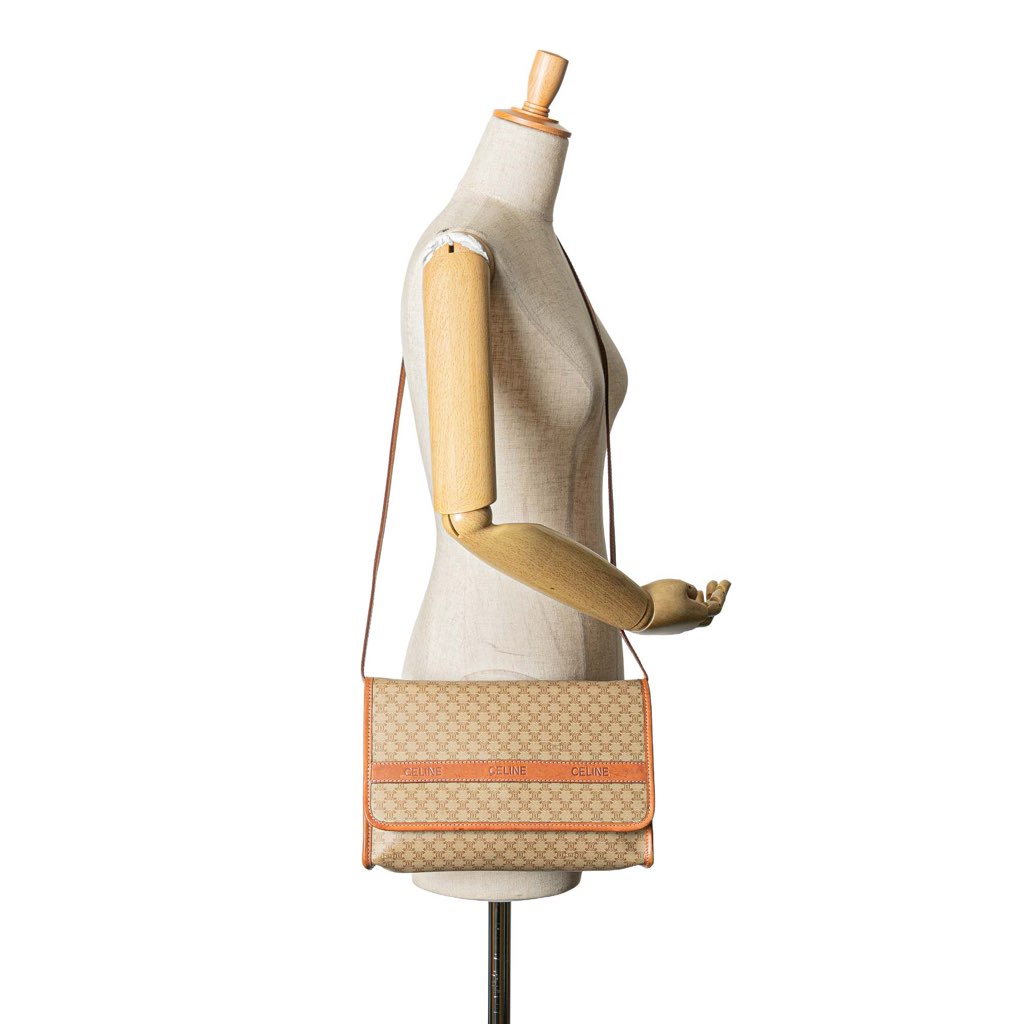 Celine Macadam Coated Canvas Crossbody - Image 17