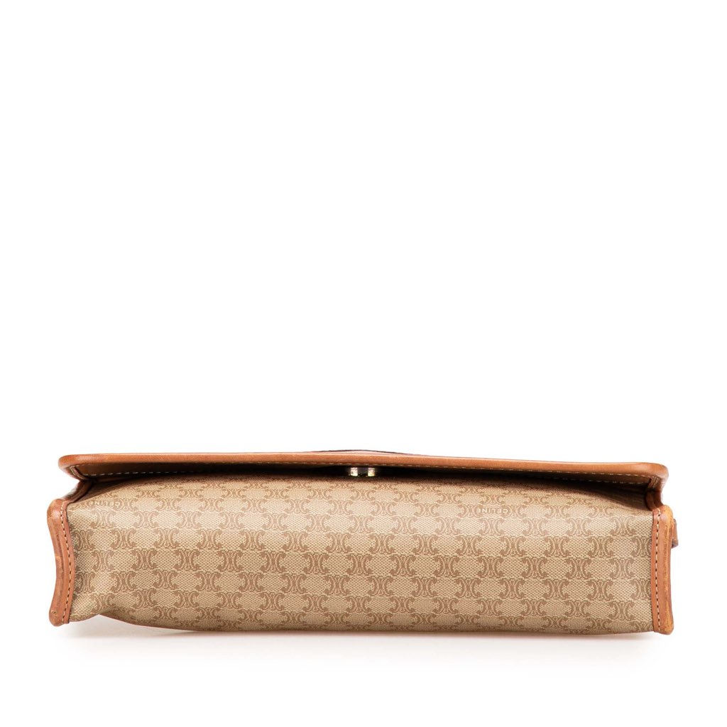 Celine Macadam Coated Canvas Crossbody - Image 6