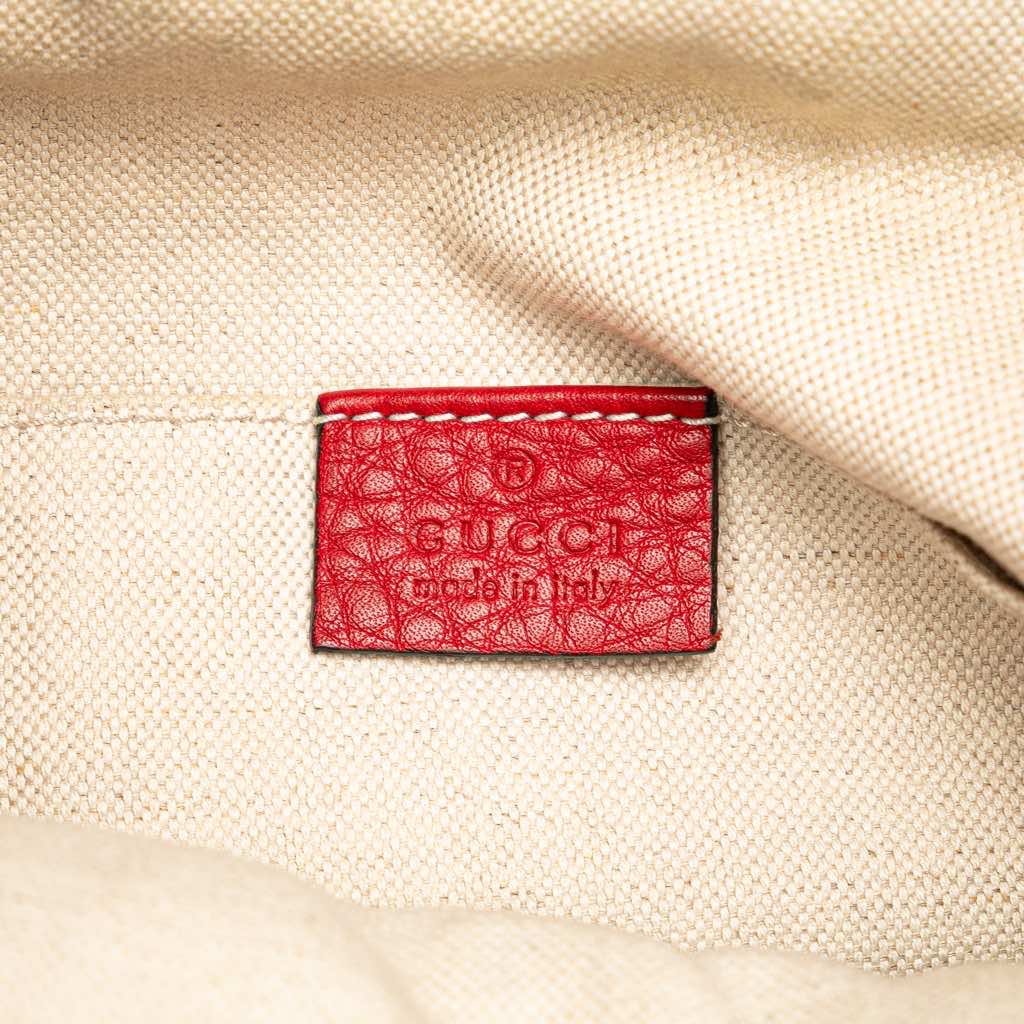 Gucci Leather Bamboo Tassel Backpack - Detail 1