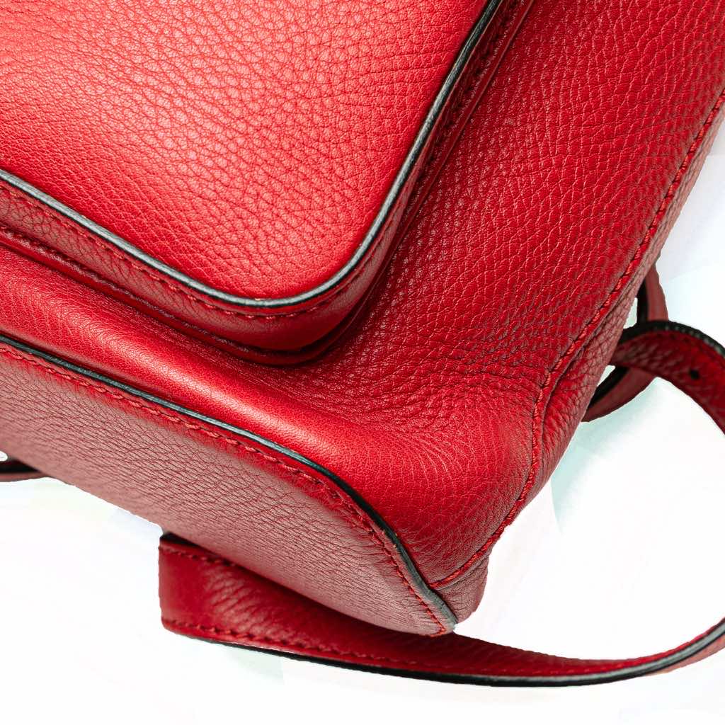 Gucci Leather Bamboo Tassel Backpack - Image 11