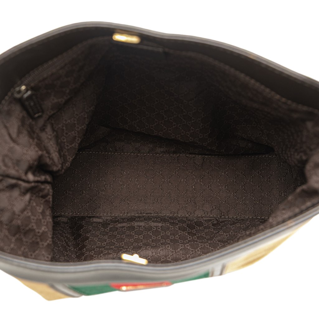 Gucci Canvas Web Shoulder Bag - 4