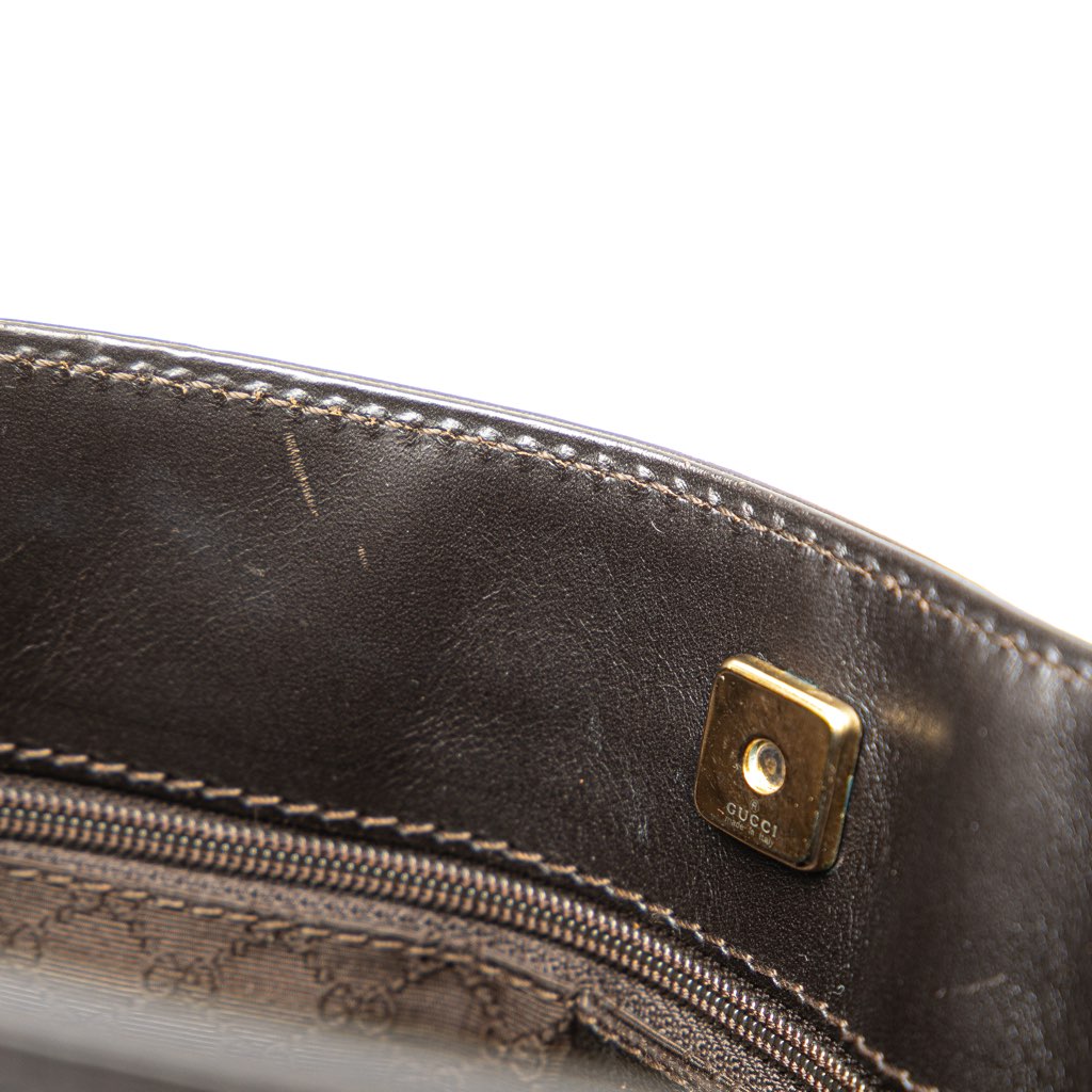 Gucci Canvas Web Shoulder Bag - Image 11