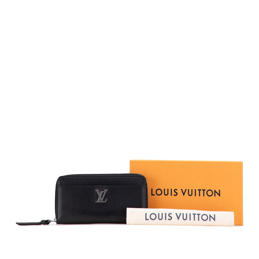 Louis Vuitton Leather Lockme Zippy Wallet - Image 13