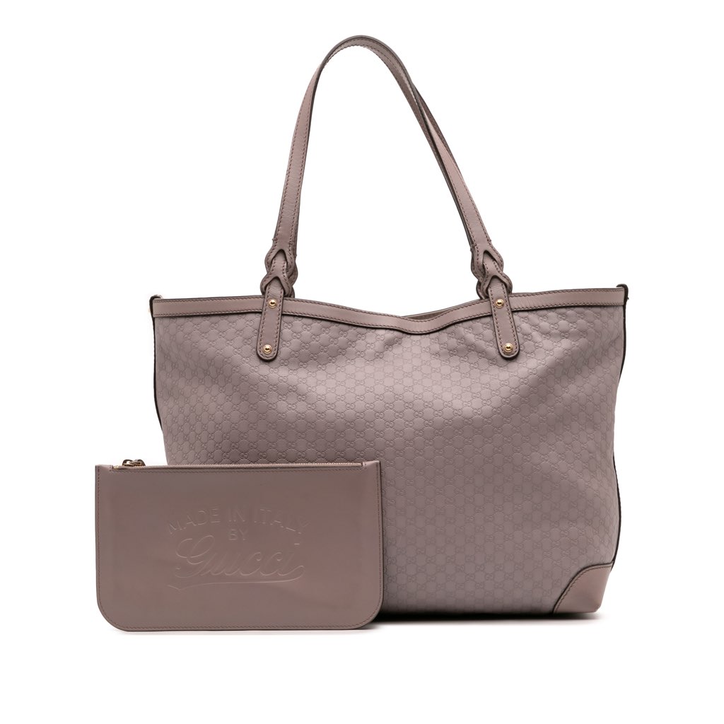 Gucci Medium Microguccissima Craft Tote - Image 13
