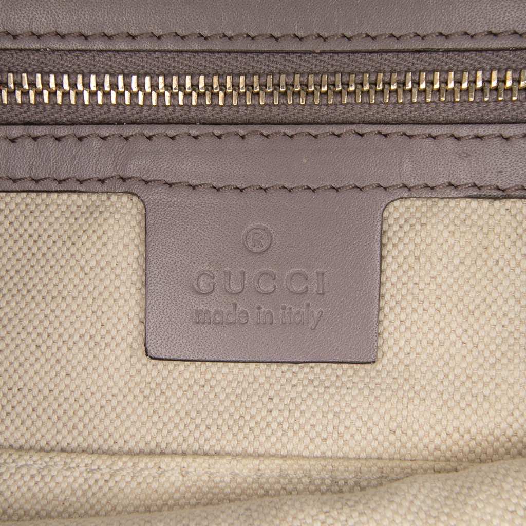 Gucci Medium Microguccissima Craft Tote - Side view