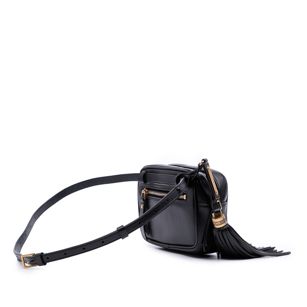 Saint Laurent Quilted Calfskin Tassel Lou Belt Bag - 2