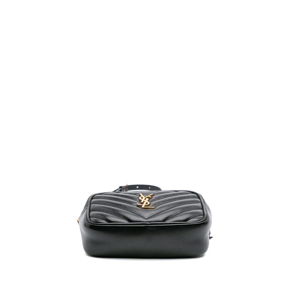 Saint Laurent Quilted Calfskin Tassel Lou Belt Bag - 3