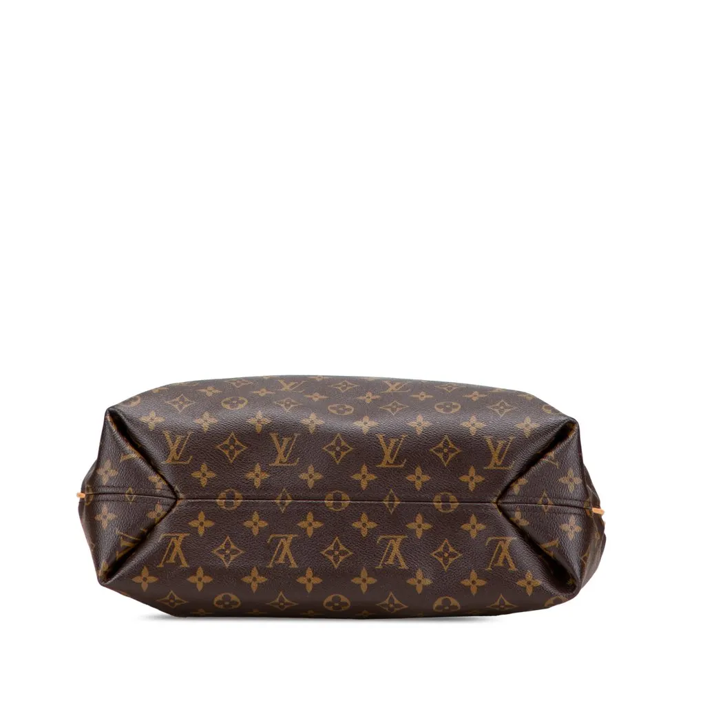 Louis Vuitton Monogram Sully MM Brown Canvas Good - Inside View