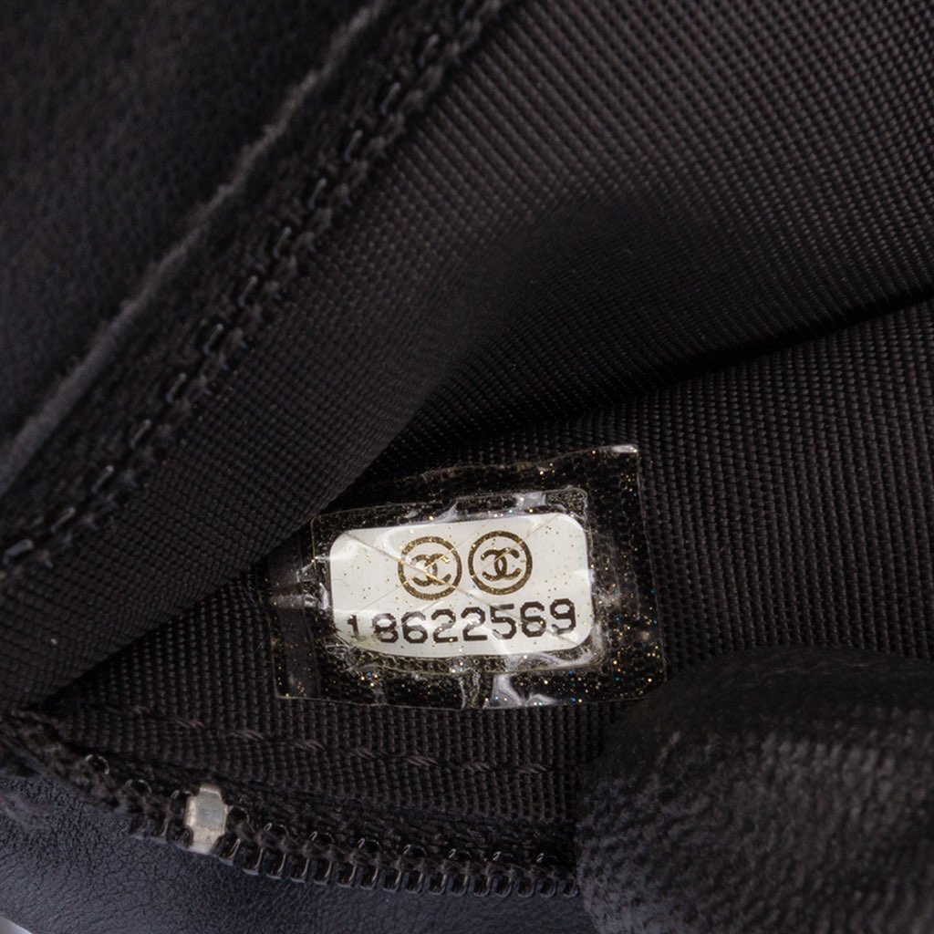 Chanel CC Quilted Lambskin Full Flap Wallet on Chain - 5