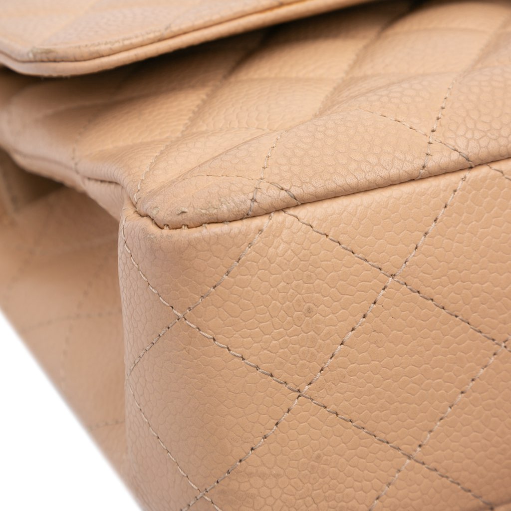 Chanel Medium Classic Caviar Double Flap - Image 11