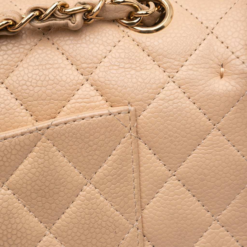 Chanel Medium Classic Caviar Double Flap - Image 12