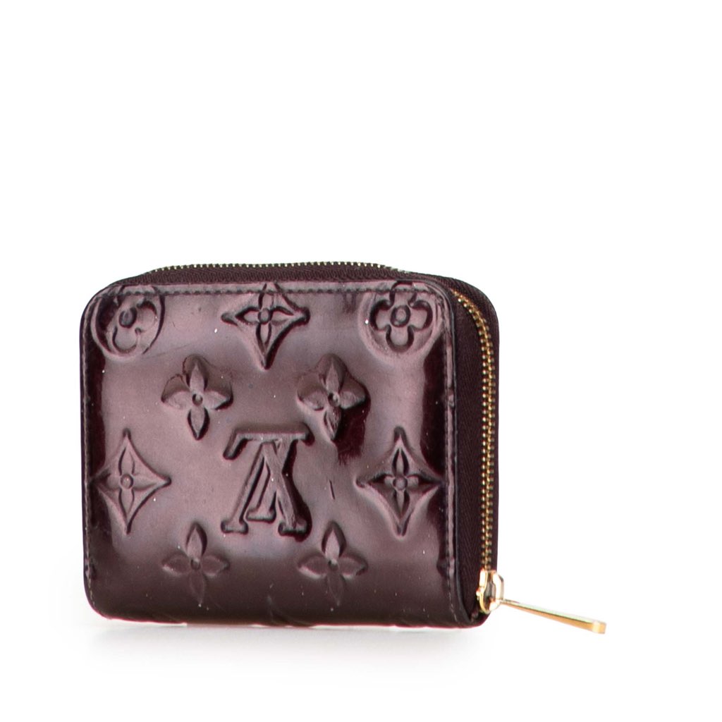 Louis Vuitton Monogram Vernis Zippy Coin Purse - Back view