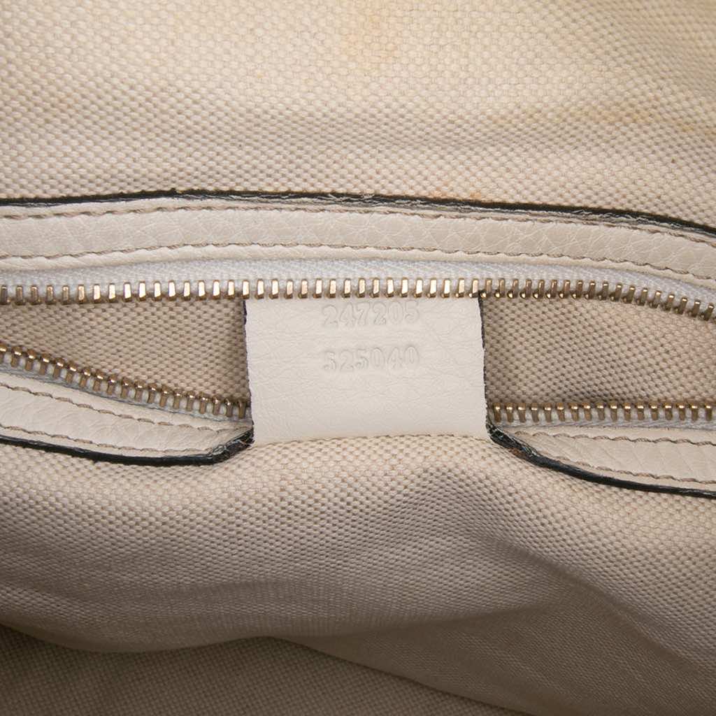 Gucci Medium Calfskin Web Joy Boston Bag - Detail 1