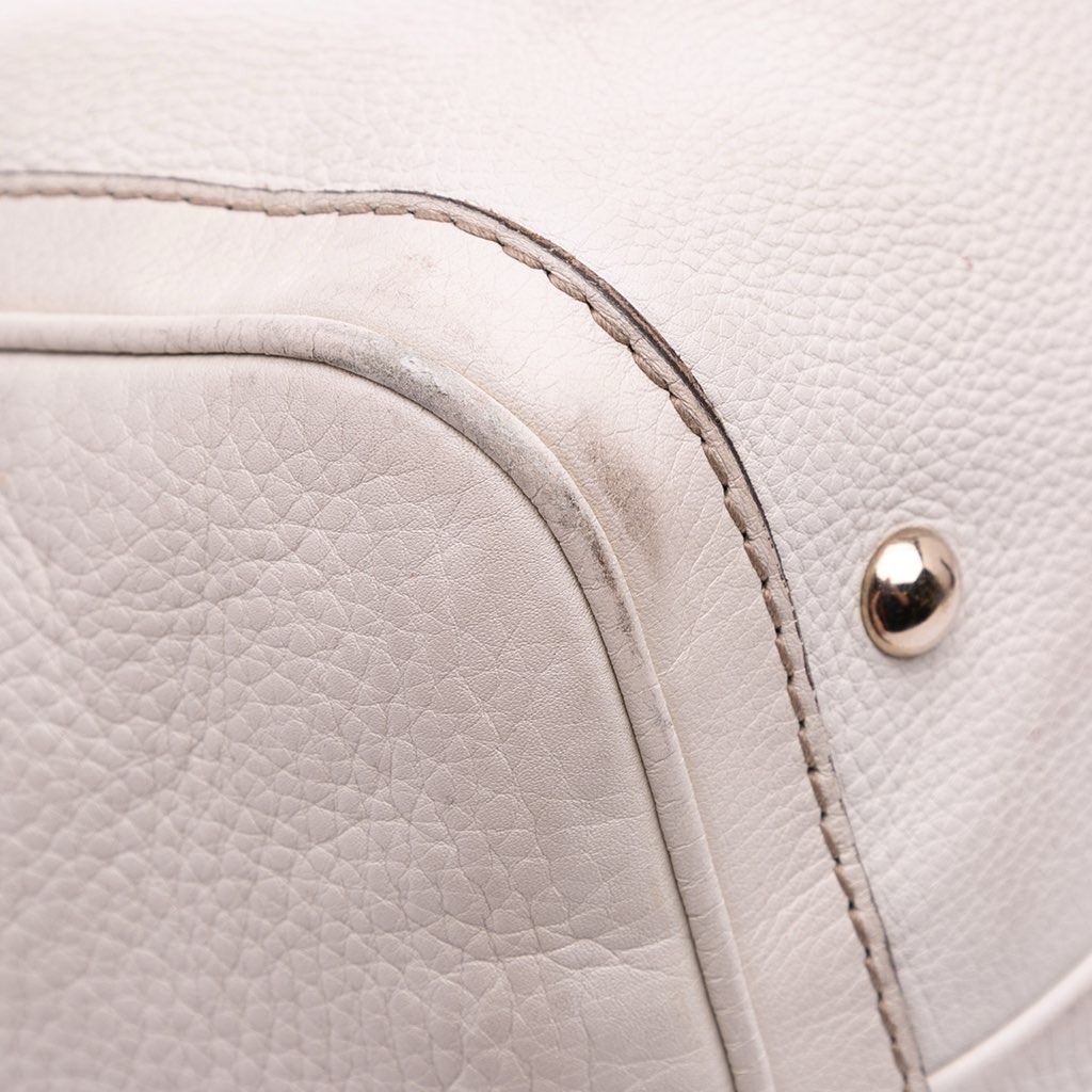 Gucci Medium Calfskin Web Joy Boston Bag - Image 10