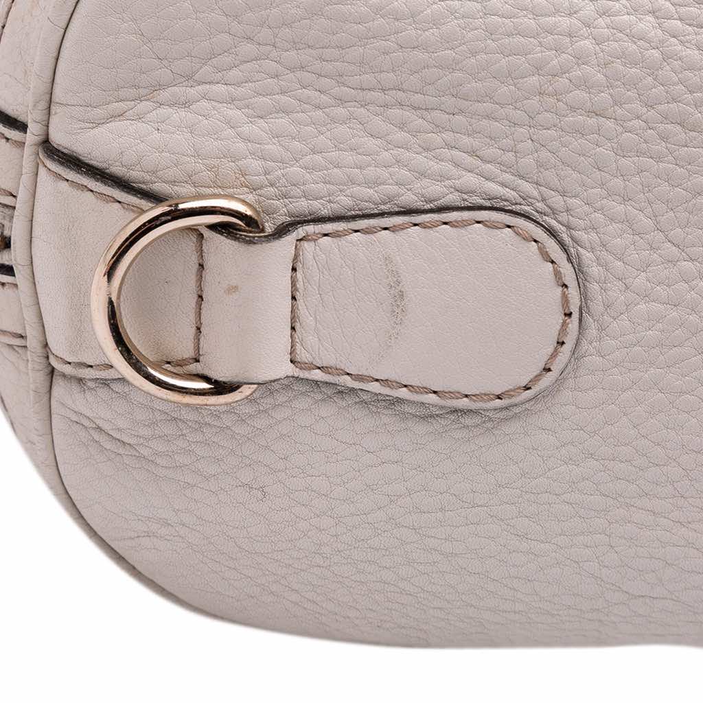 Gucci Medium Calfskin Web Joy Boston Bag - Image 11