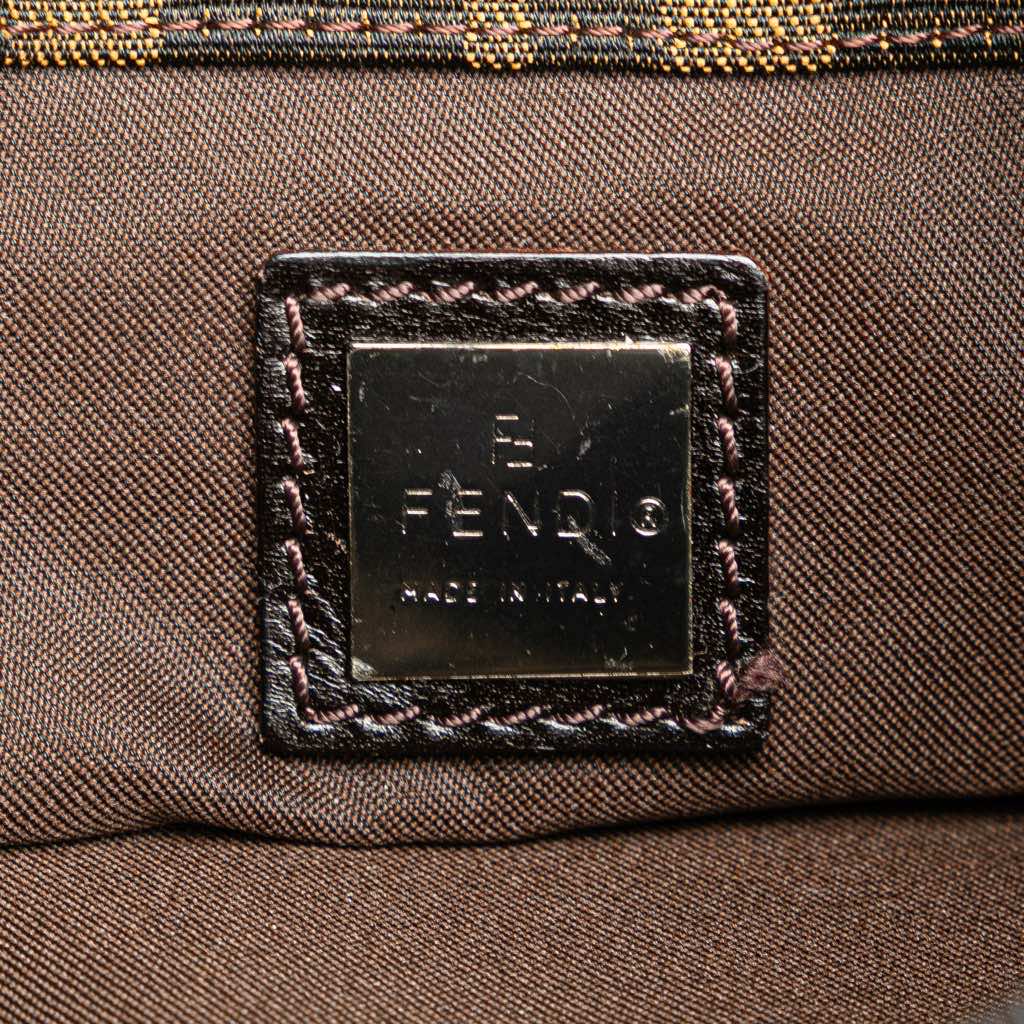 Fendi Zucca Canvas Shoulder Bag - 5