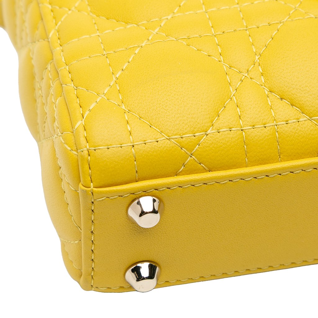 Dior Micro Lambskin Cannage Lady Dior - Detail 1
