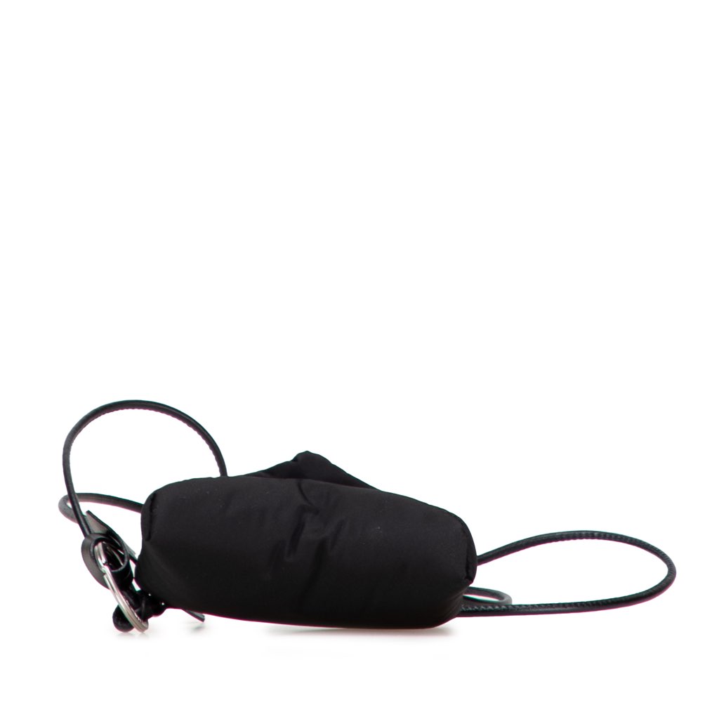 Saint Laurent Mini Nylon Cassandre Envelope Pouch - Image 6