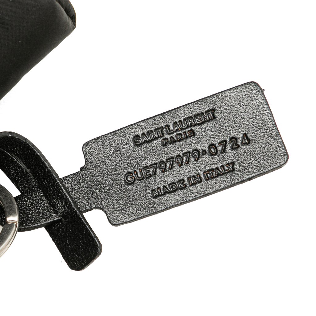 Saint Laurent Mini Nylon Cassandre Envelope Pouch - Detail 1