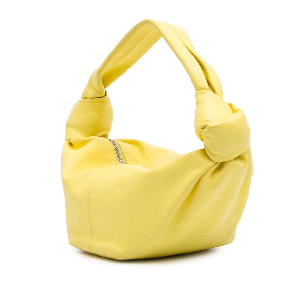 Bottega Veneta Mini Calfskin Double Knot - Back view