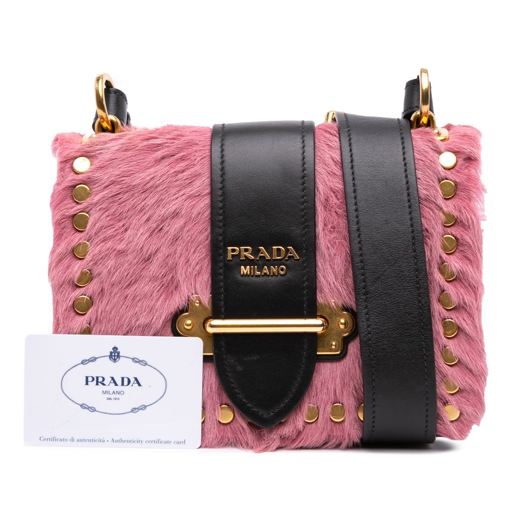 Prada City Calf Trimmed Cavallino Cahier Crossbody - Image 14