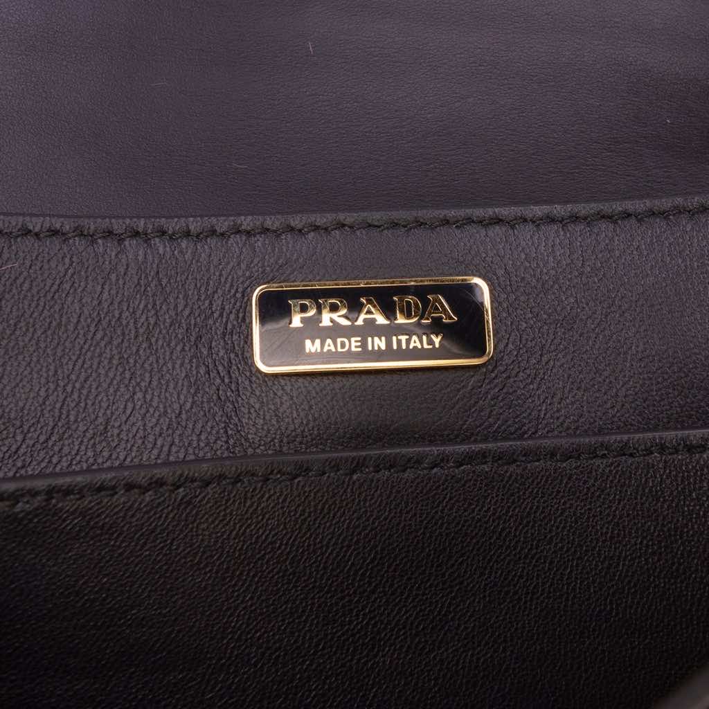 Prada City Calf Trimmed Cavallino Cahier Crossbody - Detail 1