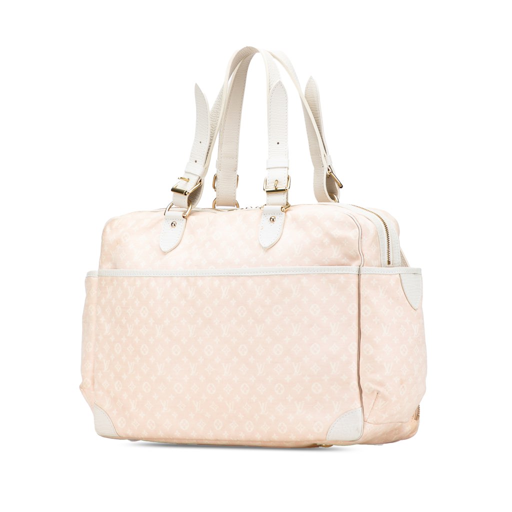 Louis Vuitton Monogram Mini Lin Sac A Langer - Back view