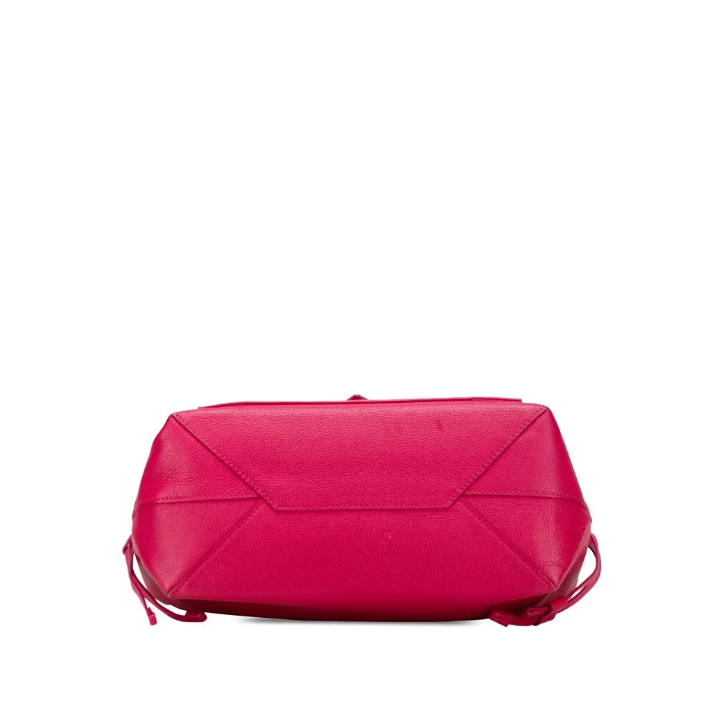 Louis Vuitton Calfskin Lockme PM Pink Leather Good - Inside View