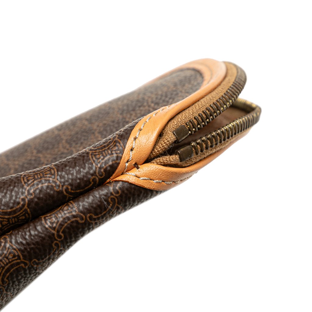 Celine Macadam Coated Canvas Pouch - Image 10